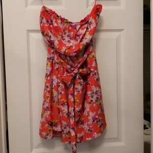 Express strapless dress size 2